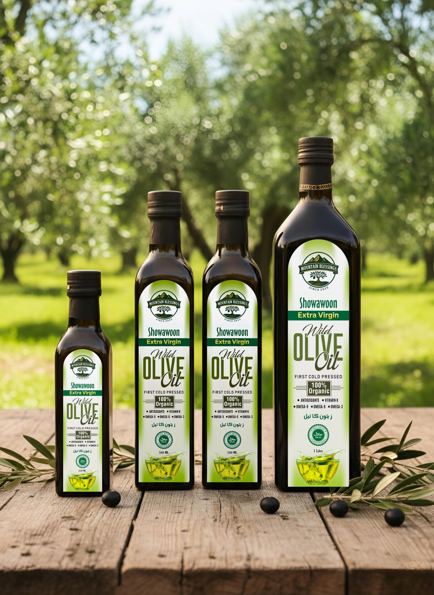 Organic Mountain Olive Oil – 1L
